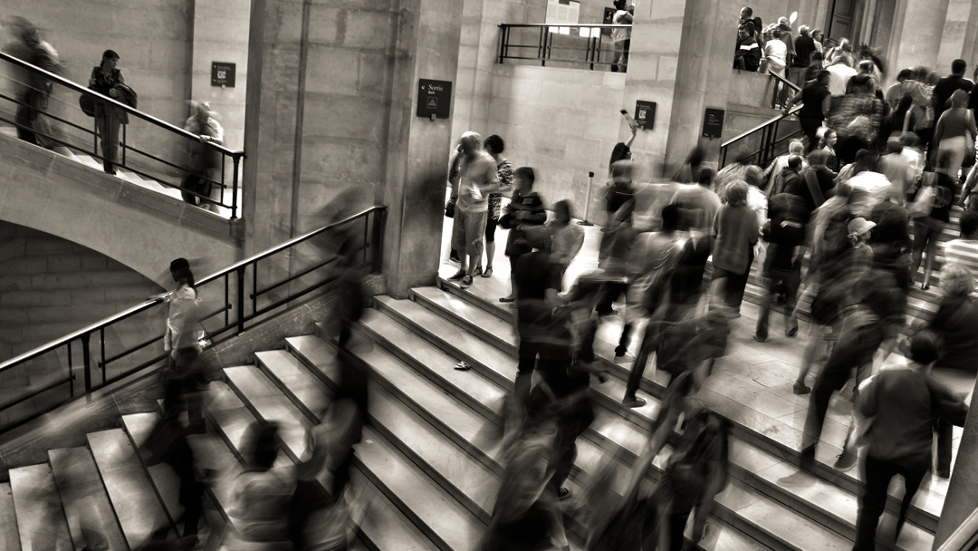 people walking