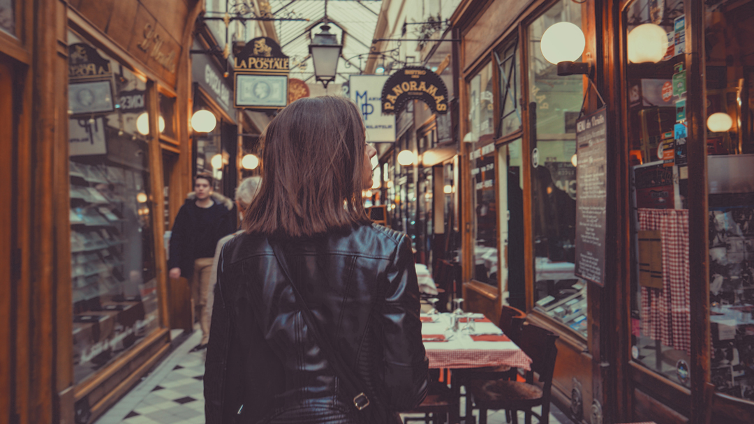 woman shopping