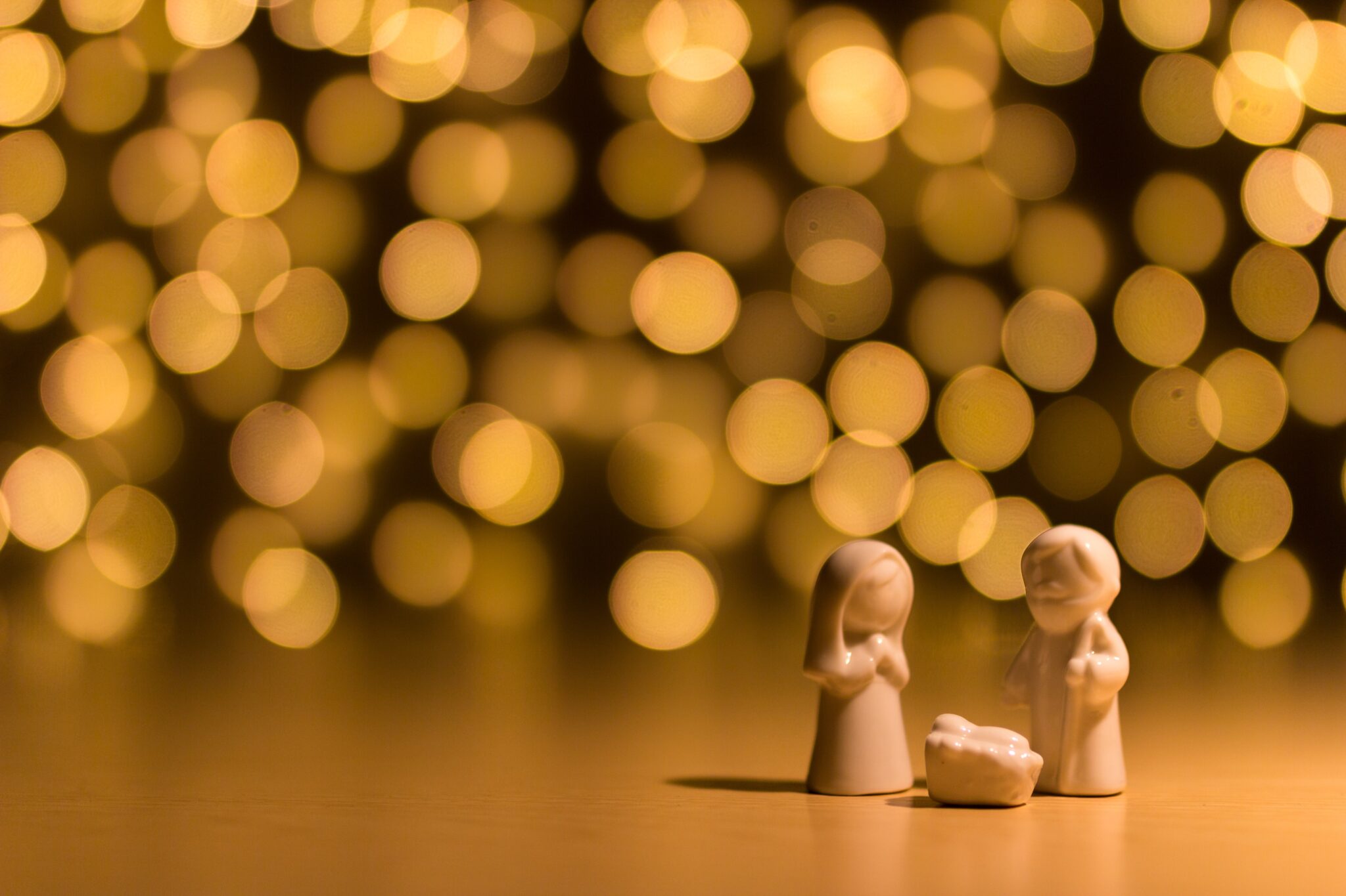 Mini figures nativity scene