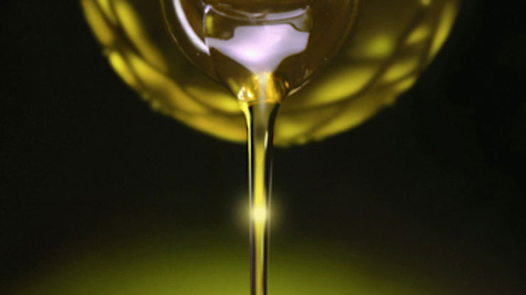 Oil being poured