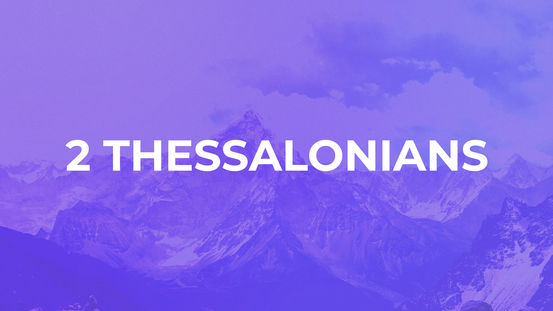 2 Thessalonians graphic