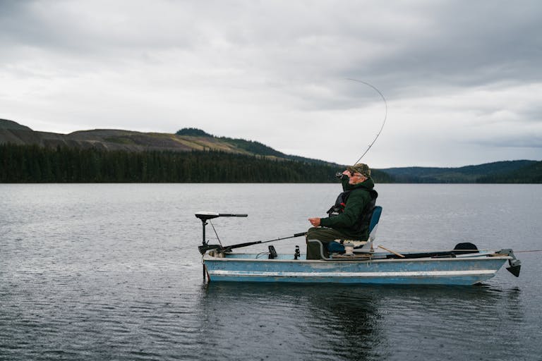 Man Fishing